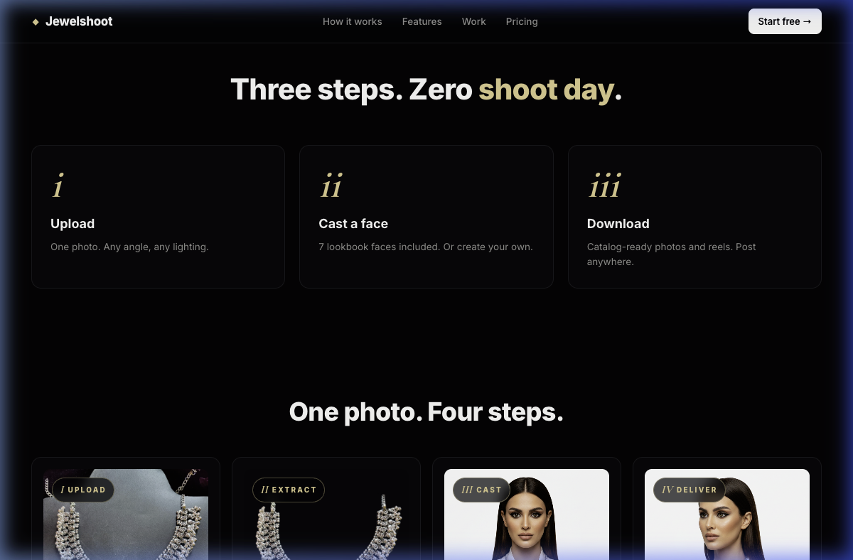 Step 1 - Three steps to studio-quality jewellery photos with zero shoot day